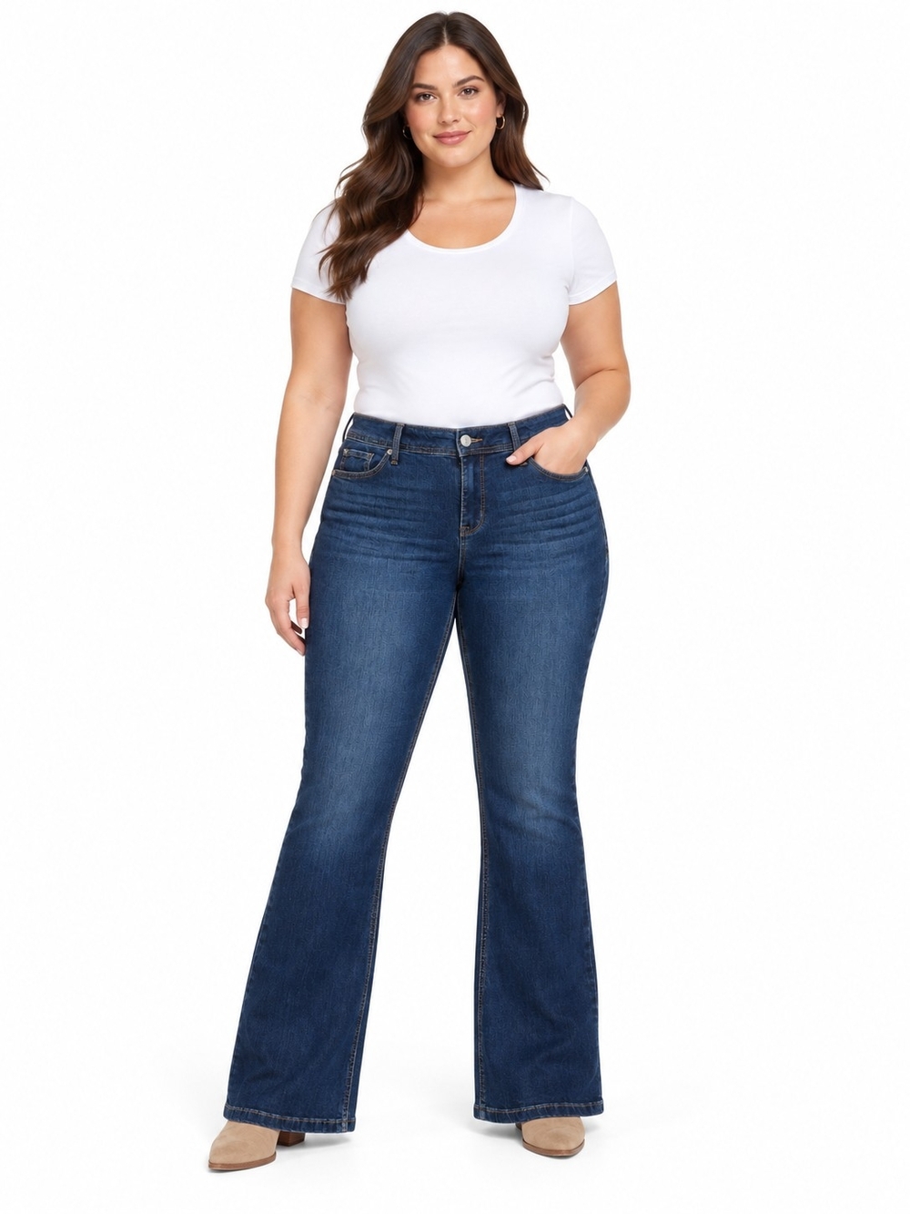 torrid 16T Dark Blue Bootcut Jeans